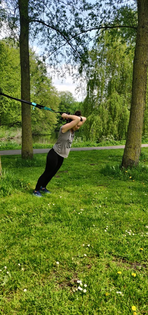 Personal training buiten in Delft