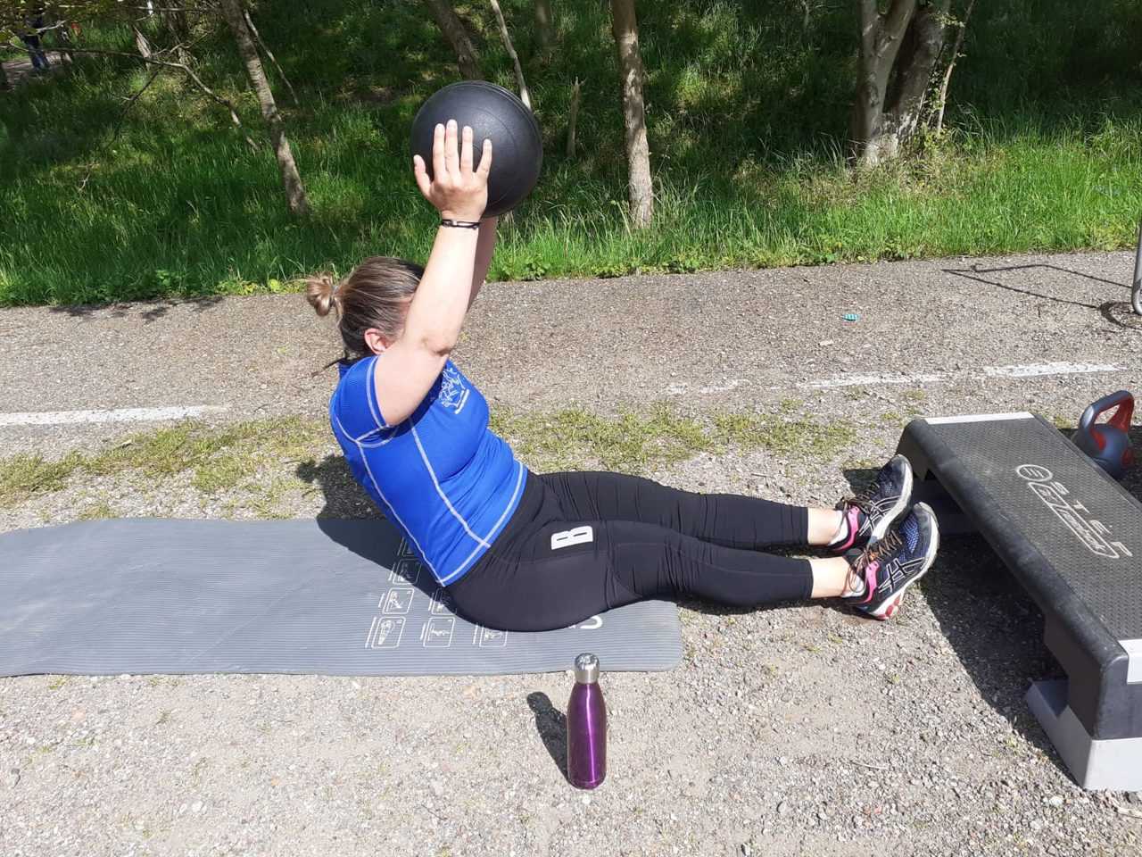 Personal training buiten in Delft