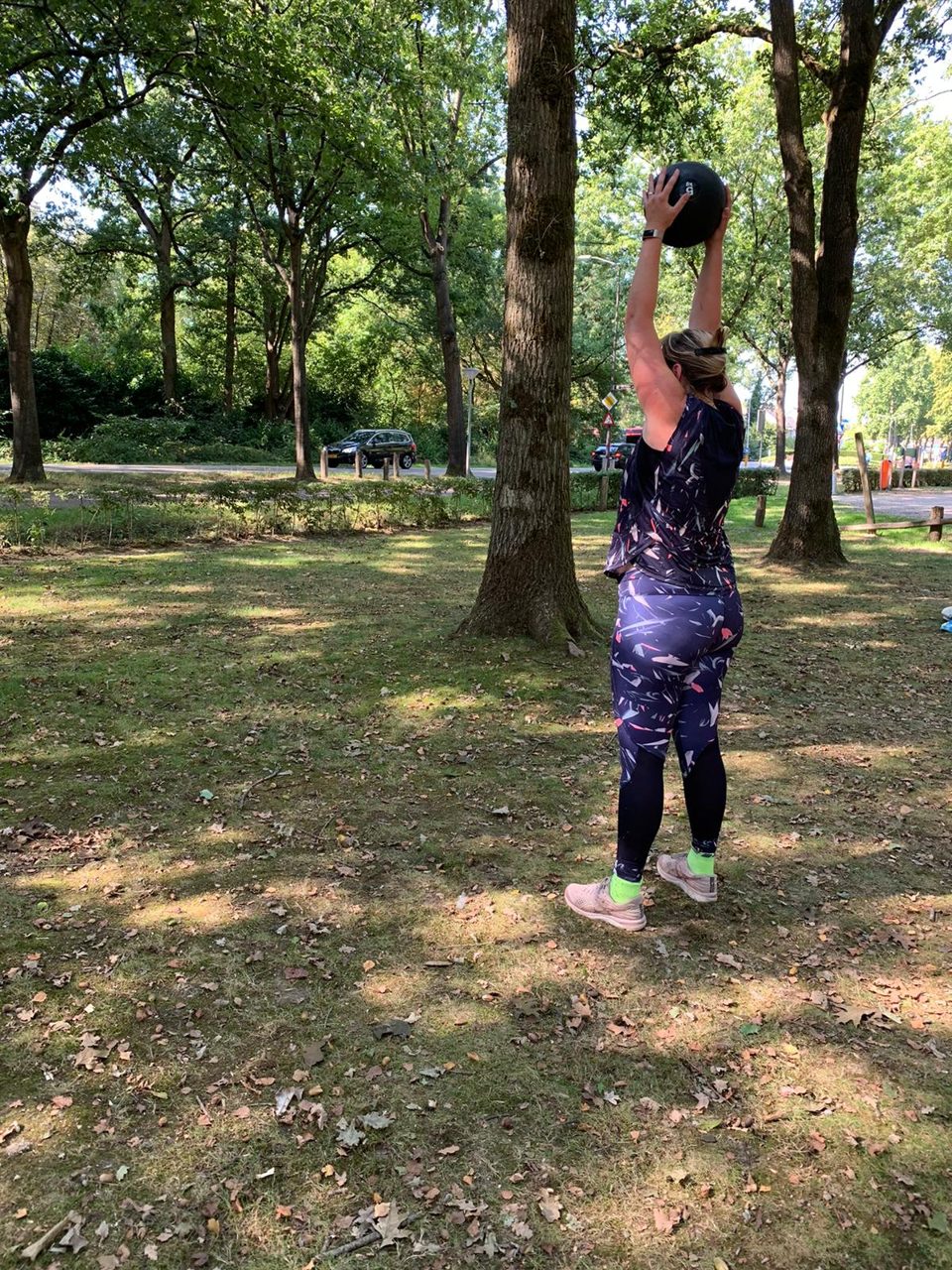 Personal training buiten in Delft